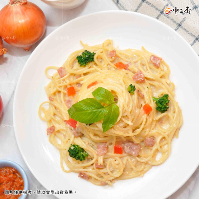 【金品】沙勒美白醬培根麵(300g/袋)