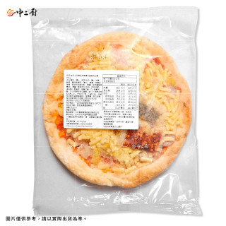 【金品】8吋手工pizza香腸切達起司8吋比薩(255g)
