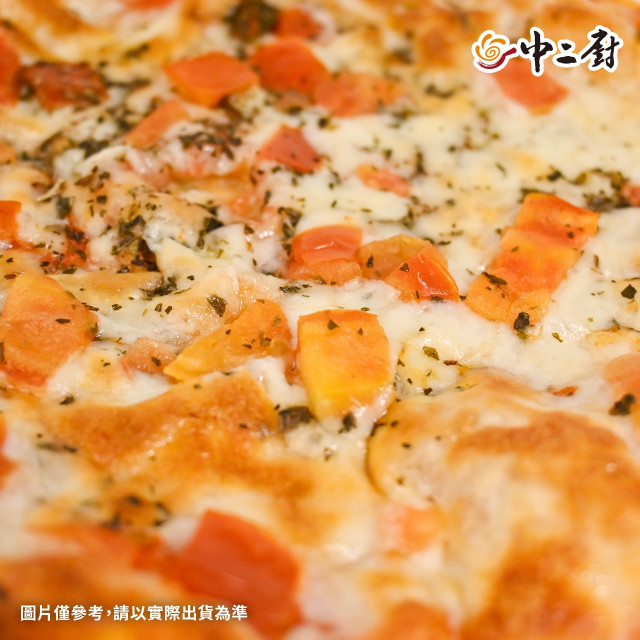 人氣薄皮Pizza!【怪獸】8吋手工pizza瑪格麗特披薩(奶素)