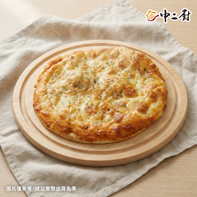 人氣薄皮Pizza!【怪獸】8吋手工pizza雙份起司披薩(奶素)