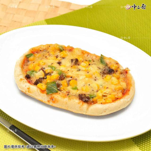 【金品】牛肉比薩pizza（長圓）