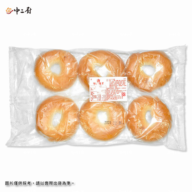 【義美】貝果6入(側切)-素食