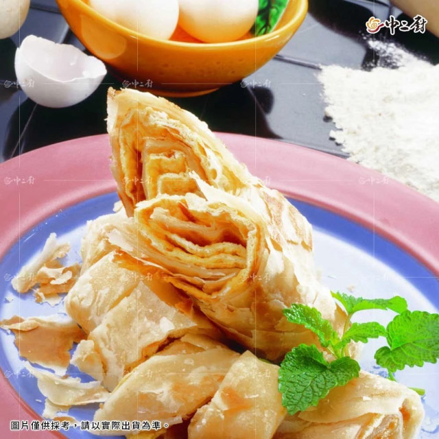 【金品】千層蛋餅皮(香酥薄餅)(60g/片、25片/包)(大片)