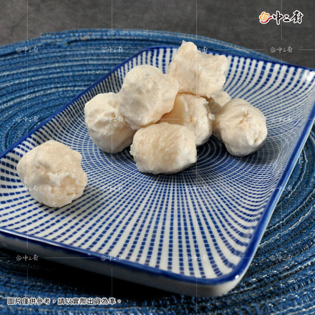 【中二廚】小粒特級花枝丸 (600g/包)