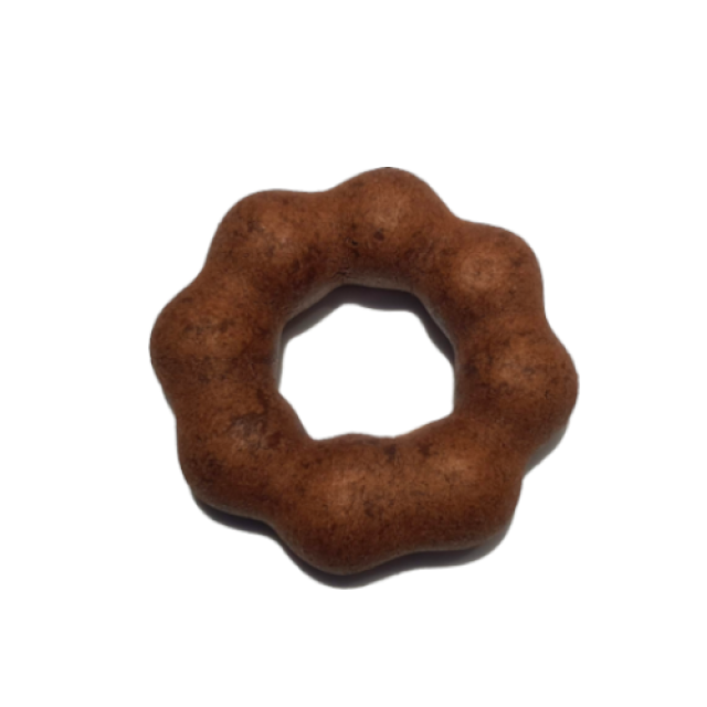 【中二廚】Q堤甜甜圈-巧克力(47g/個) 10入/袋奶素