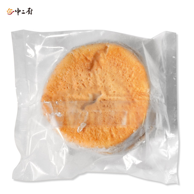 【中二廚】全麥Q堡(漢堡麵包) (1個/包)奶素