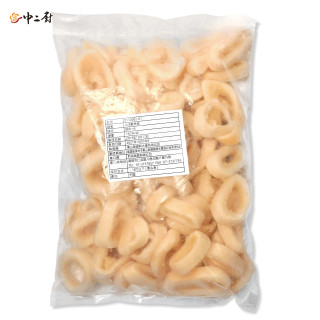【中二廚】去皮魷魚圈( 1kg/包)