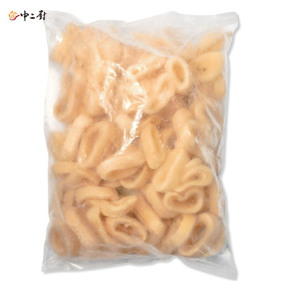 【中二廚】去皮魷魚圈( 1kg/包)