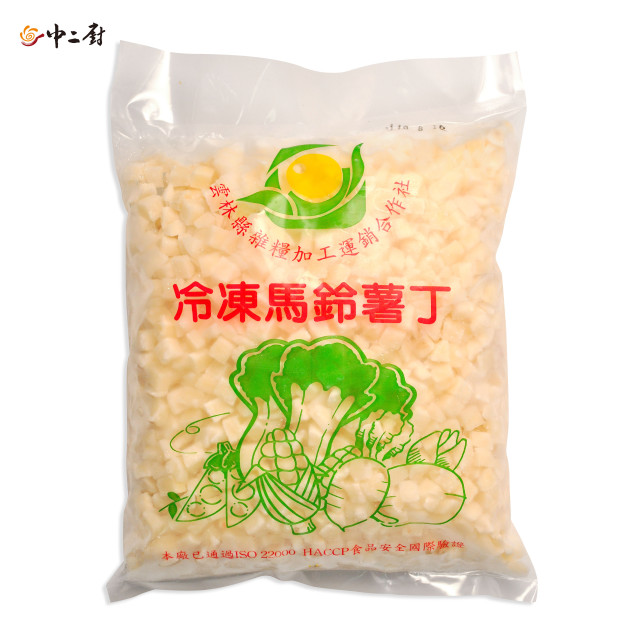 【中二廚】馬鈴薯丁(1kg/包)