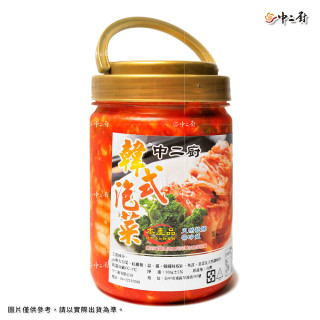 【中二廚】韓式泡菜(3kg)(冷藏)