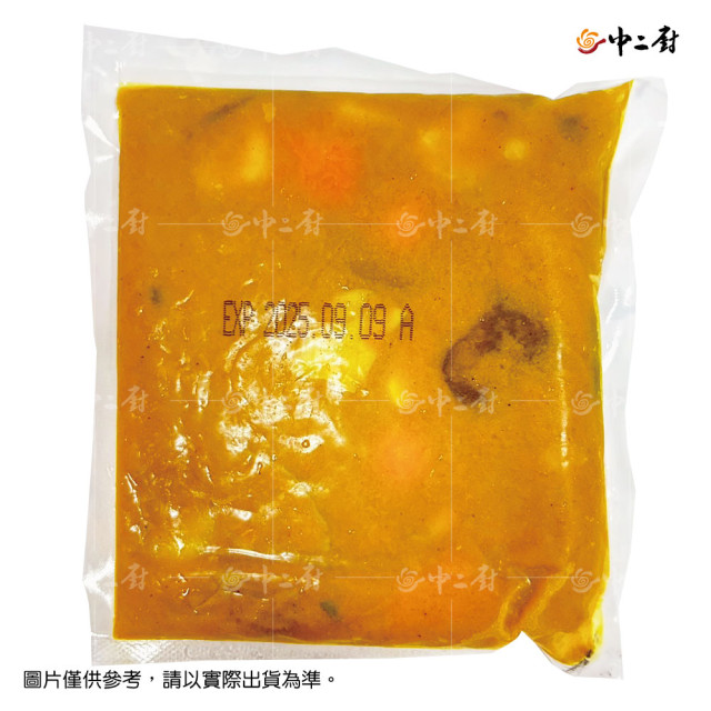 蔬食上菜【中二廚】日式咖哩鮮蔬(蛋奶素)(300g/包)