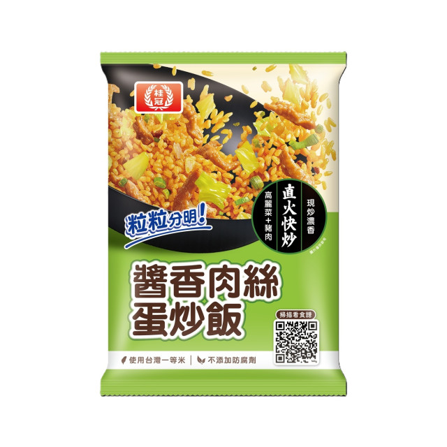 【桂冠】醬香肉絲蛋炒飯（270g/包）