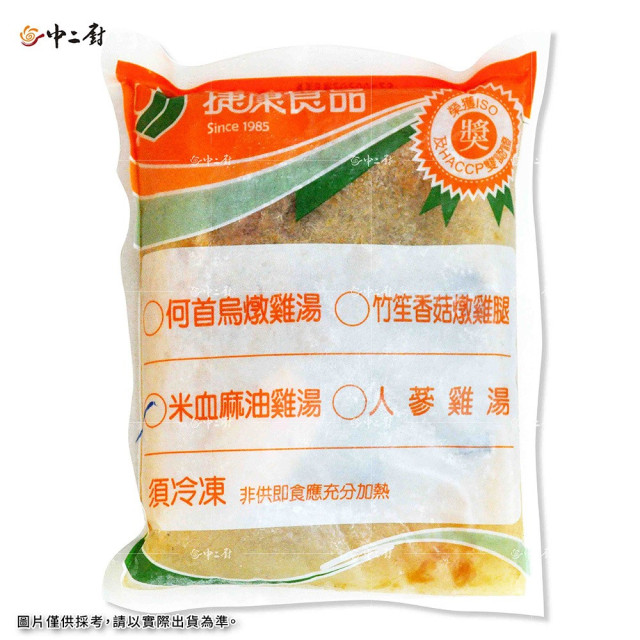 【捷康】米血麻油雞 430g/包