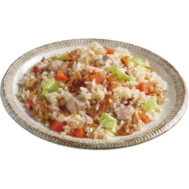 金品麻油雞炒飯【中二廚】麻油雞炒飯(280g/盒)