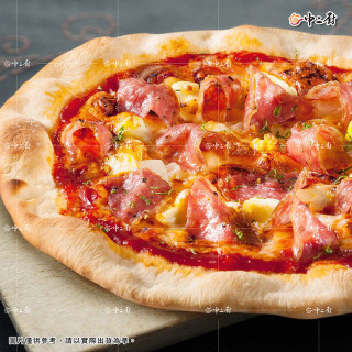 整箱銷售【金品】香腸切達起司8吋比薩pizza(16片/箱)